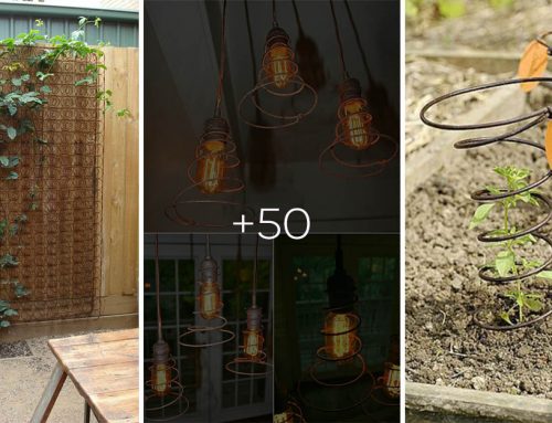 50 fantastických nápadov, ako premeniť starý strunový matrac nové doplnky v dome či na záhrade