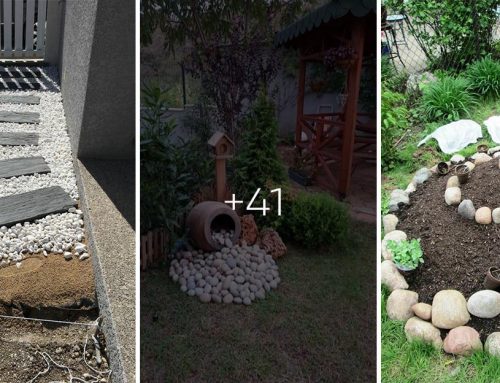 40 nápadov pre vaše kreatívne šantenie v záhrade. Viete ako využiť všadeprítomné kamene?