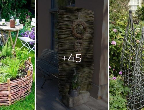 45+ fantastických nápadov, ako spraviť vašu záhradu originálnou a zadarmo pomocou prútia Copy