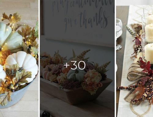 30 najkrajších jesenných nápadov na váš stôl alebo komodu. Nechajte sa uniesť nádhernými farbami jesene