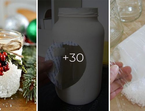 Vyrobte si zo zaváracích pohárov jednoduché a pritom úžasné svietniky za pár drobných!