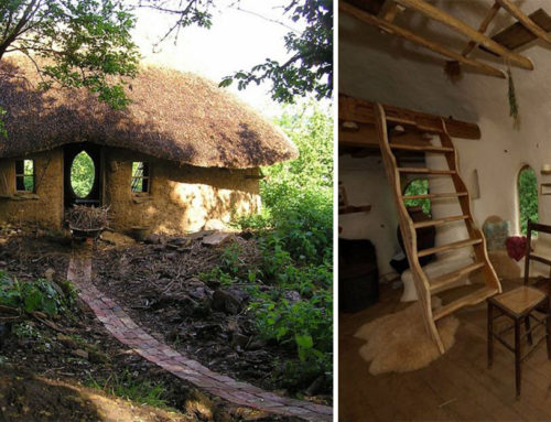 Tento domček je po postavený iba z hliny a slamy a nestál ani 300€. Pohľad do vnútra vám učaruje!