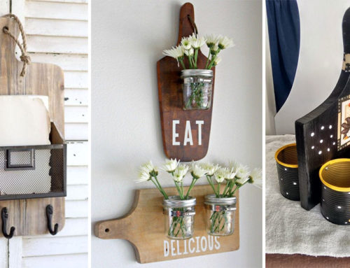 25 nádherných nápadov, ako si dokážete dekorovať domácnosť s nepoužívaným dreveným dienkom