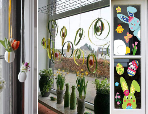 30 nádherných jarných dekorácií, ktorými ozdobíte vaše okná. Privítajte spolu s nami jar!