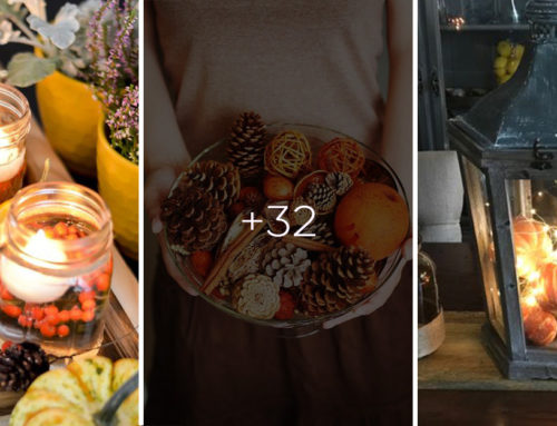 30+ jednoduchých a lacných nápadov, ako vyčarovať jesennú dekoráciu na váš stôl, či komodu