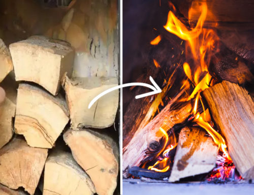 Spôsob usporiadania dreva pri rozpaľovaní krbu alebo kachlí je veľmi dôležitý. Vyskúšajte tento TRIK pre viac TEPLA a ÚSPORU dreva!