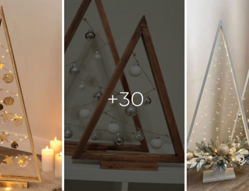 Takto JEDNODUCHO si pripravíte aj vy doma netradičné, moderné, drevené vianočné stromčeky. Inšpirujte sa desiatkami skvelých nápadov
