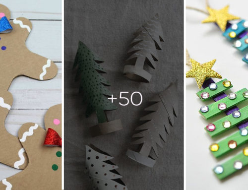 50 vianočných aktivít pre najmenších. Vyrobte si rozkošné ozdôbky spolu s vašimi detičkami!